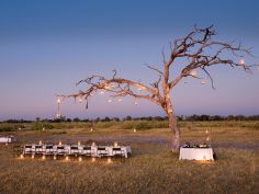Nxabega Okavango Tented Camp - Bush Dinner