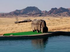 Rostock Ritz Desert Lodge - Pool with a view