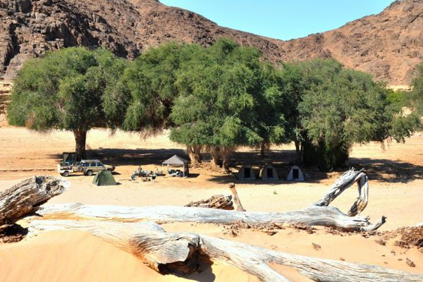 Wüsten-Camping