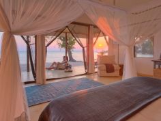 Rubondo Island Camp - Zimmer mit Seesicht