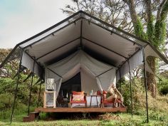 Sanctuary Ngorongoro Camp - Zimmer Aussenansicht
