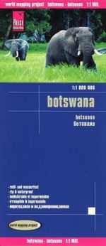 Reise Know-How: Karte Botswana