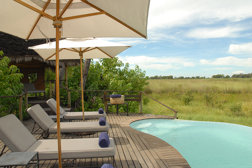 Baines' Camp - Pool mit Aussicht