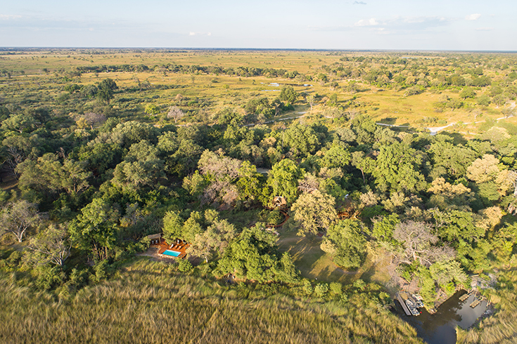 Camp Moremi, Moremi Game Reserve