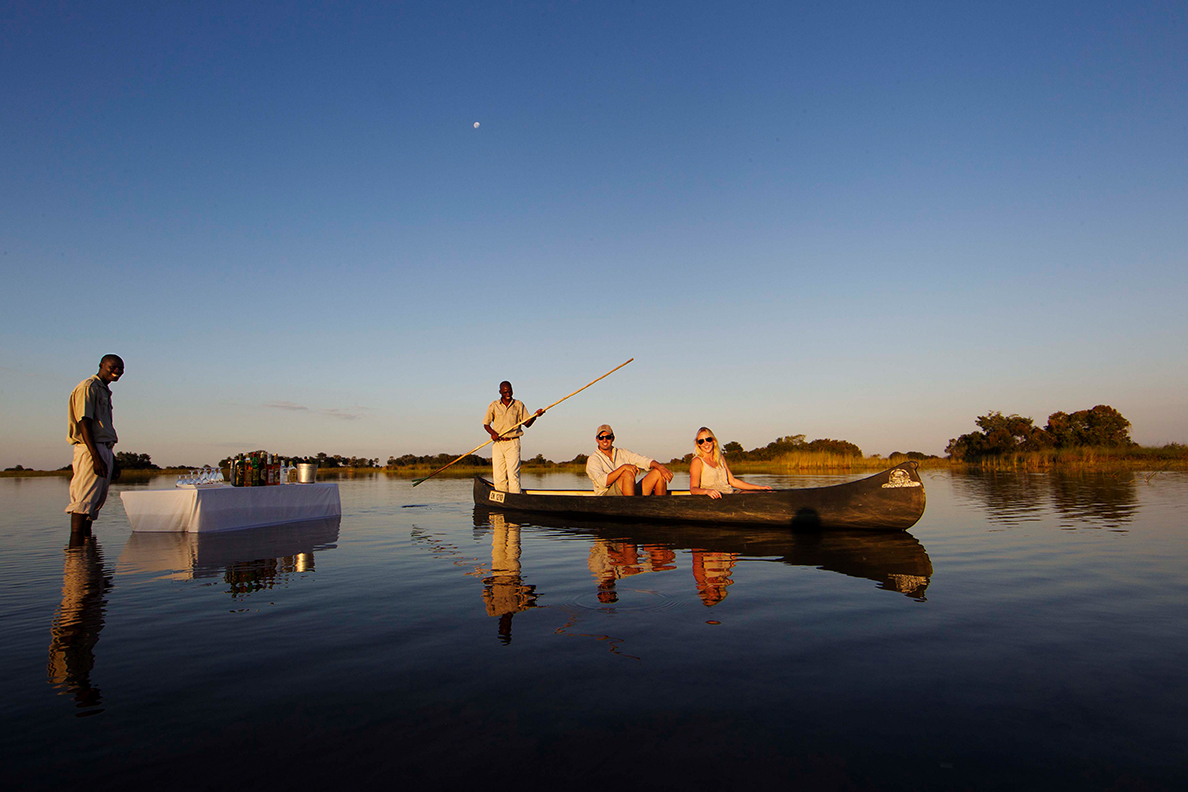 Camp Okavango - Ausflug mit dem Mokoro