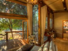 Camp Okavango - Familien-Suite Schlafzimmer