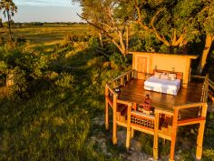 Camp Okavango - Sleep-out Deck, ein unvergessliches Erlebnis