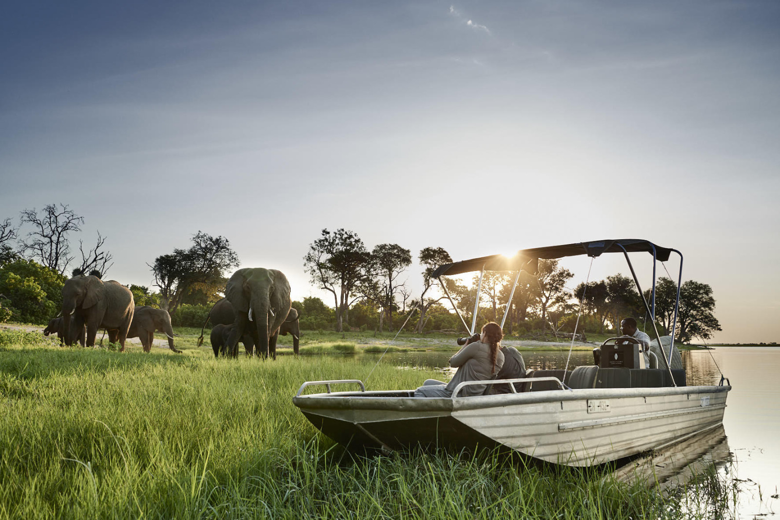 Chobe Chilwero - Bootsausflug