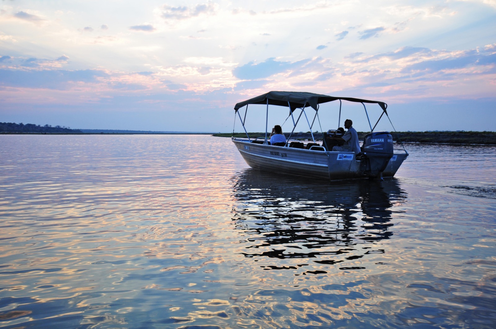 Chobe Chilwero - idyllische Bootsfahrt