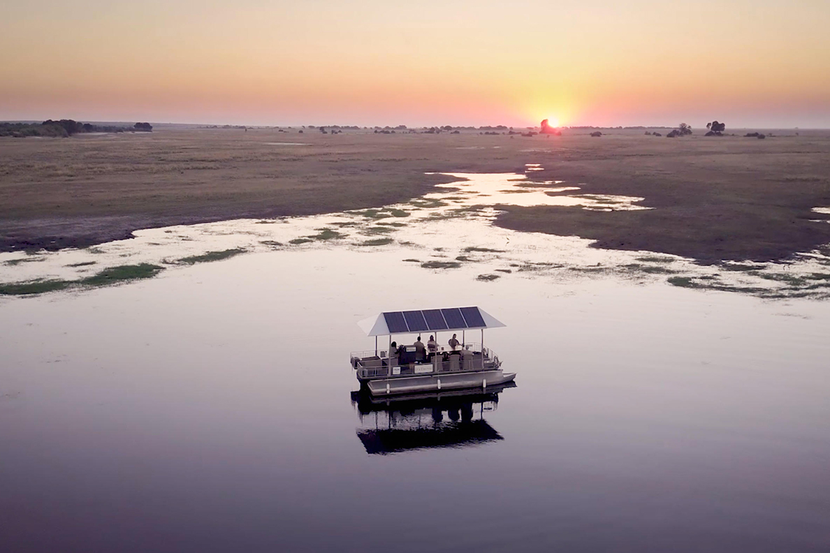 Chobe Game Lodge - Bootsfahrt