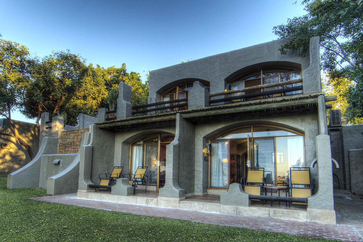 Chobe Game Lodge - Aussenansicht Gästezimmer