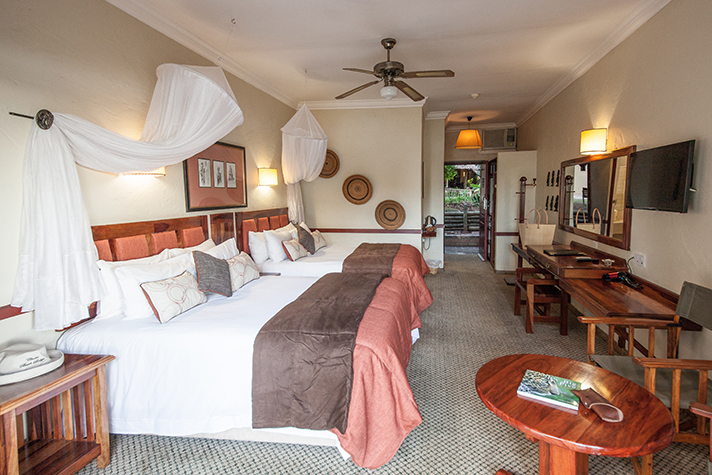 Chobe Safari Lodge, Zimmerbeispiel