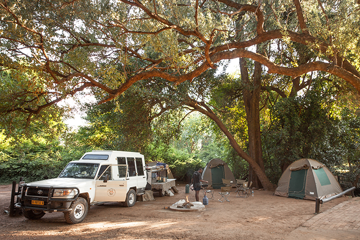 Chobe Safari Lodge, Campsite