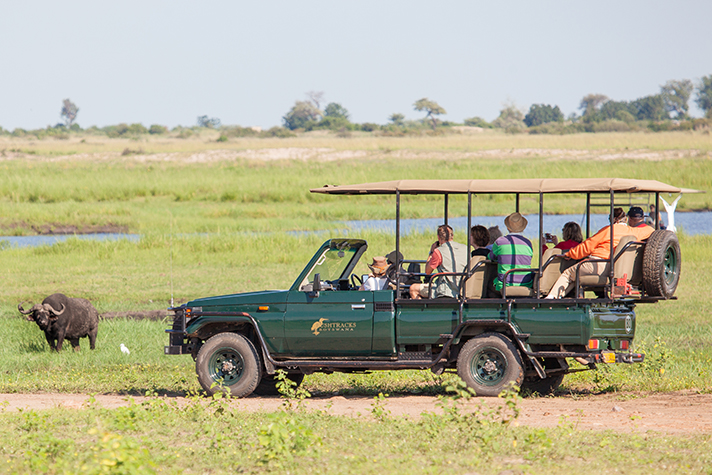 Chobe Safari Lodge, Pirschfahrt im Chobe National Park