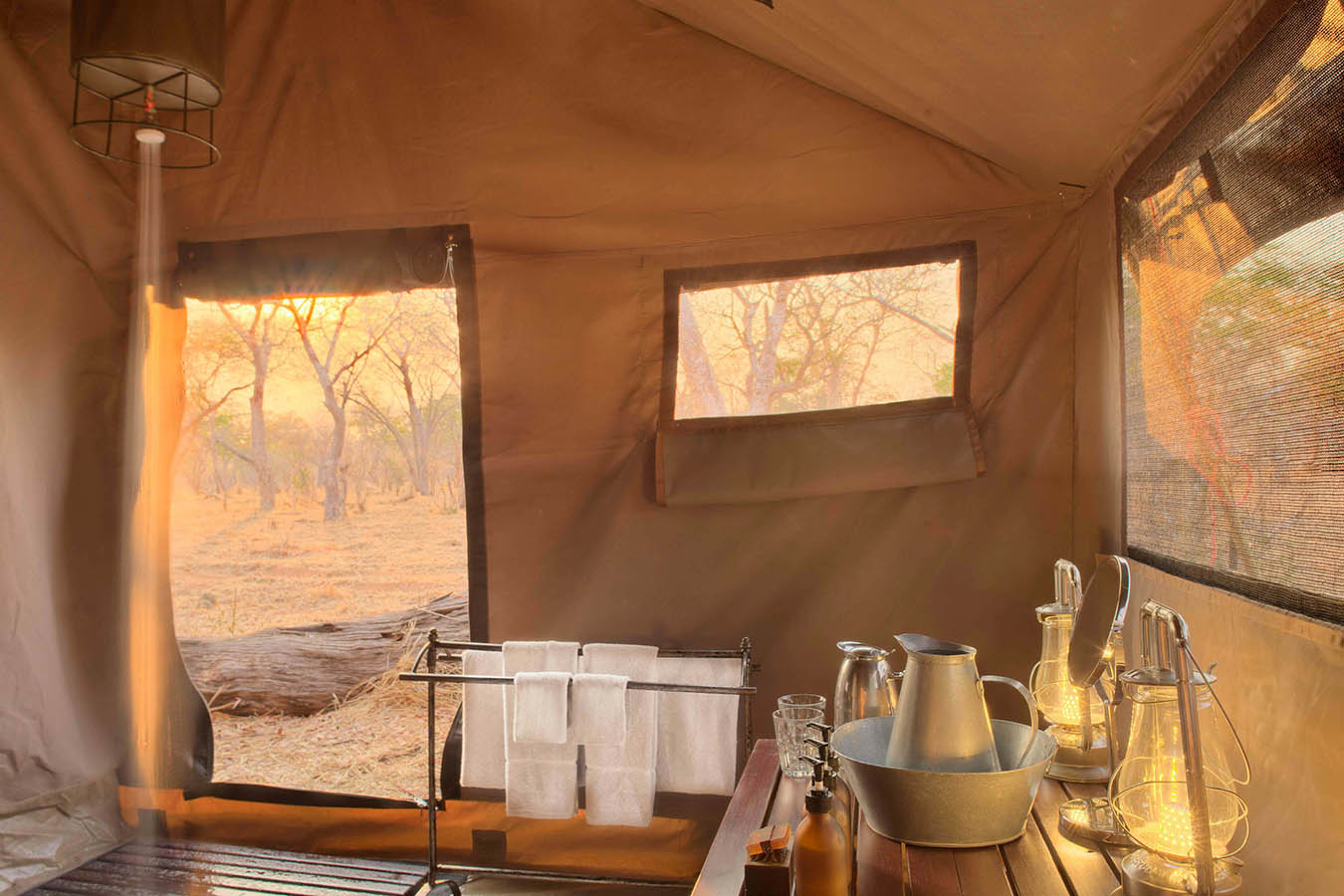 Chobe Under Canvas - Badezimmer