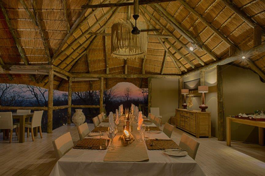 Ghoha Hills Safari Lodge - Haupthaus Essbereich