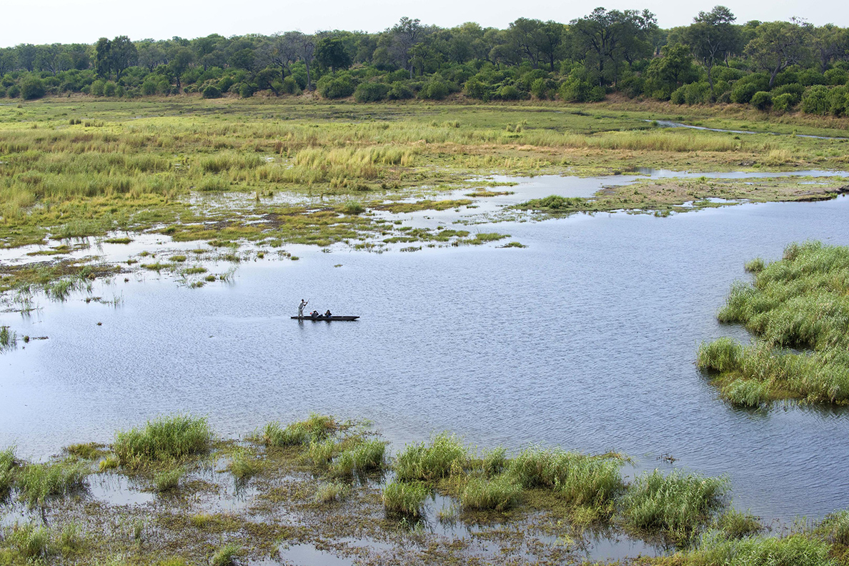 Linyanti Bush Camp - Mokoro Ausflug