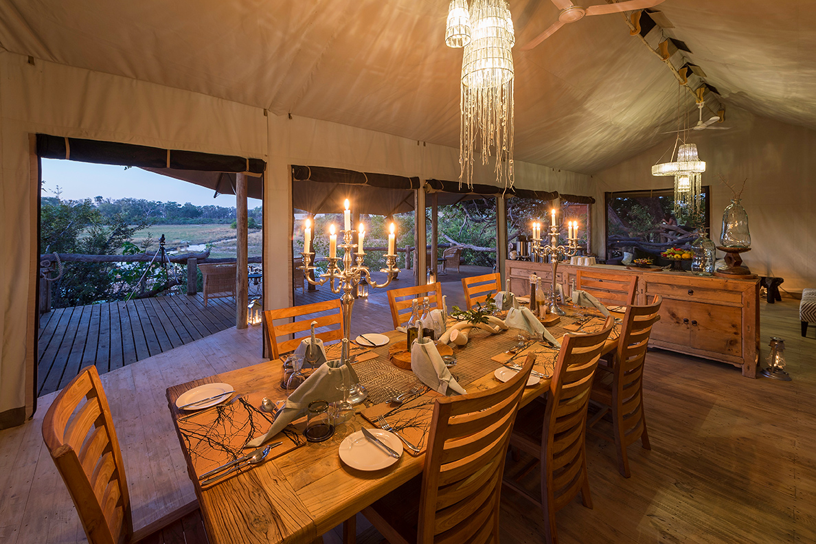 Little Tubu Camp - Dinner