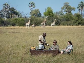 Little Tubu Camp - Bush Lunch Little Tubu Camp - Bush Lunch