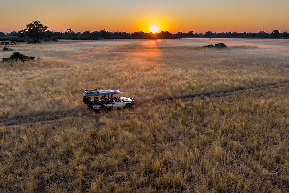 North Island Okavango - Pirschfahrt