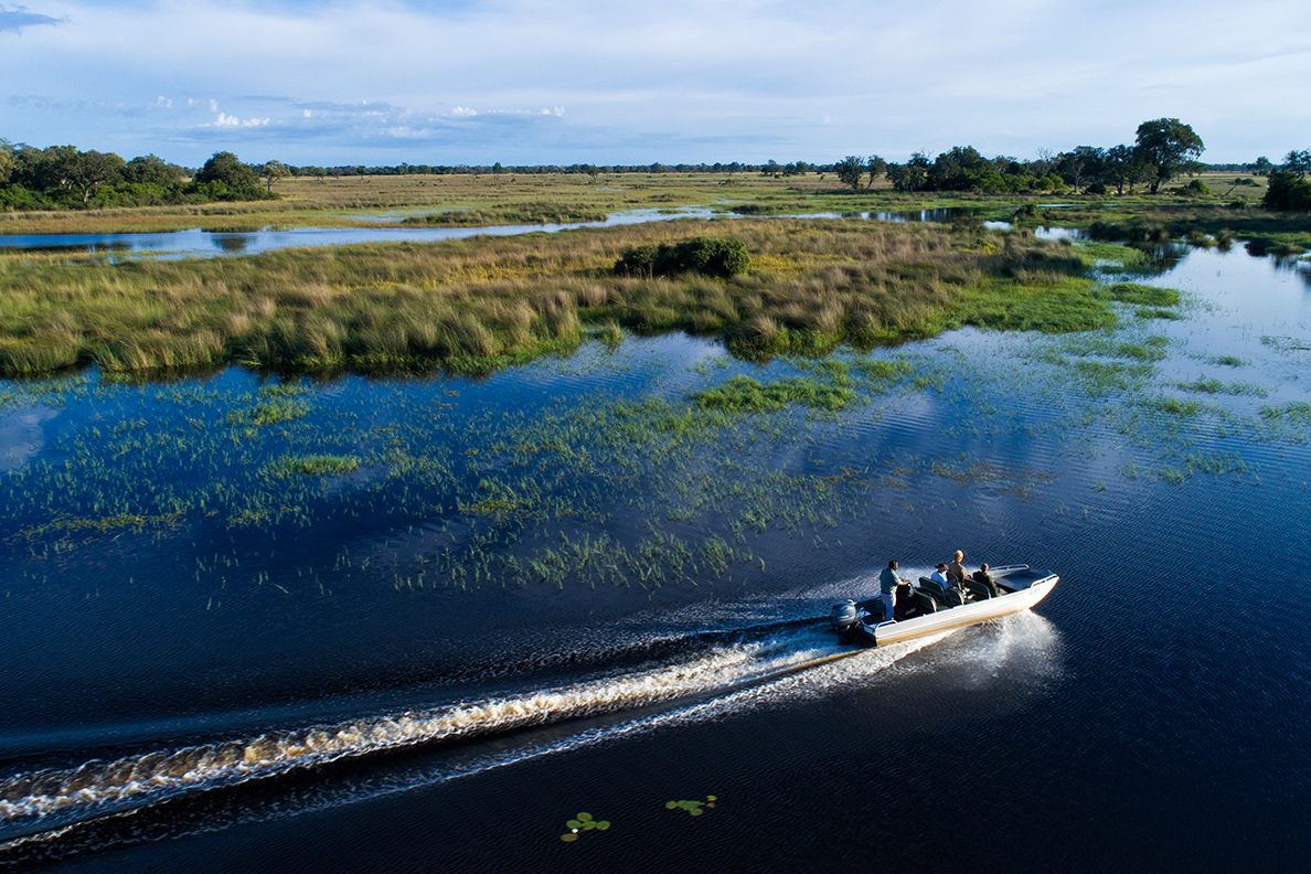 North Island Okavango - Bootsausflug