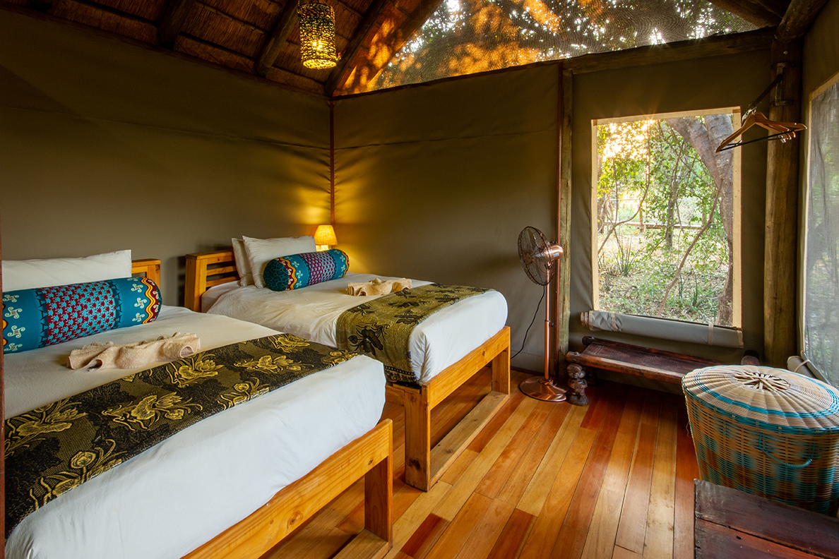 Nxamaseri Island Lodge - Familienzimmer