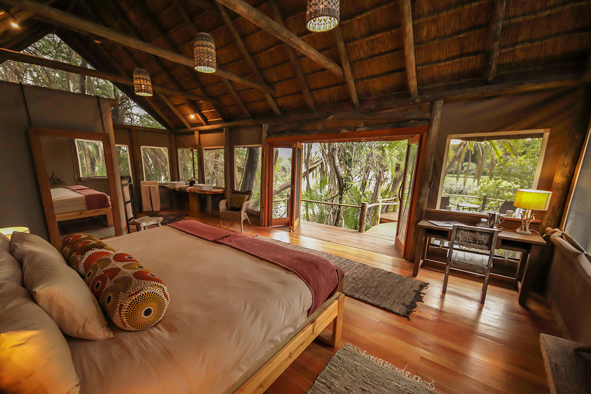Nxamaseri Island Lodge - Honeymoon Zimmer