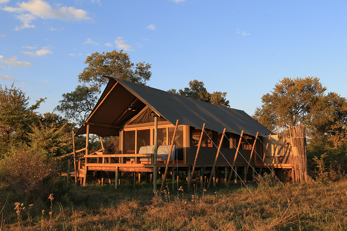 Sable Alley Camp - Zelt Aussenansicht