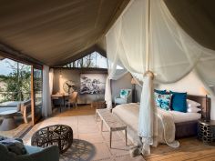 Sable Alley Camp - Honeymoon Zelt Schlafplatz mit Weitsicht