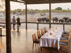 Savute Safari Lodge - Aussichtsdeck