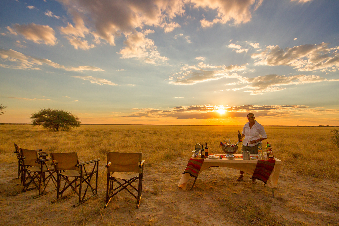 Tau Pan Camp - Sundowner