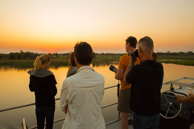 Thamalakane River Lodge - Sunset Cruise