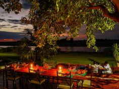 Thamalakane River Lodge - Dinner