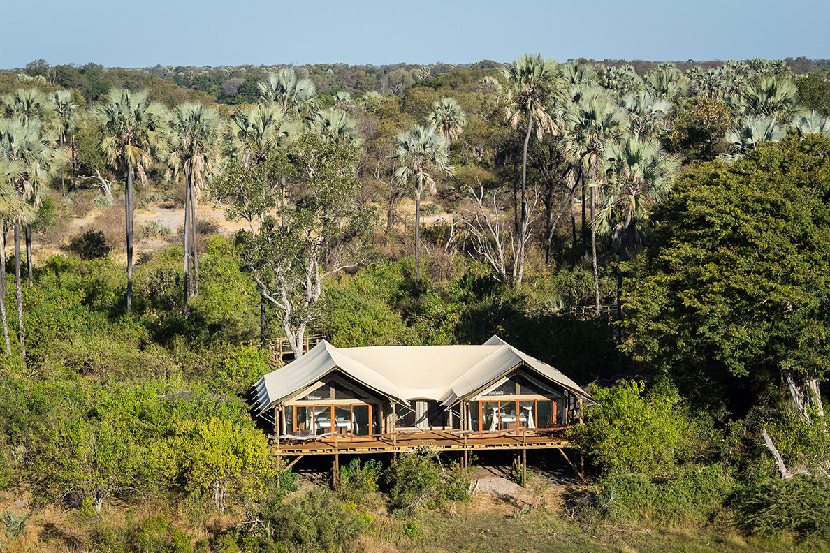 Tubu Tree Camp - Familienzelt mit 2 Schlafräumen