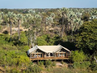 Tubu Tree Camp - Familienzelt mit 2 Schlafräumen Tubu Tree Camp - Familienzelt mit 2 Schlafräumen
