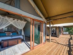 Tubu Tree Camp - Familienzelt mit 2 Schlafräumen Tubu Tree Camp - Familienzelt mit 2 Schlafräumen