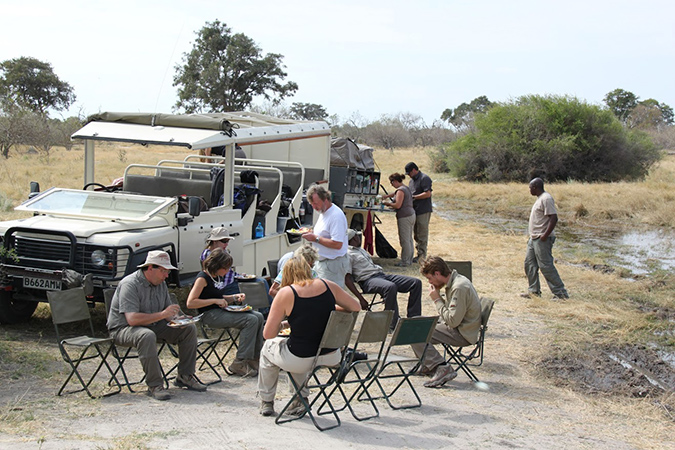 Kalahari Trail - Mittagessen