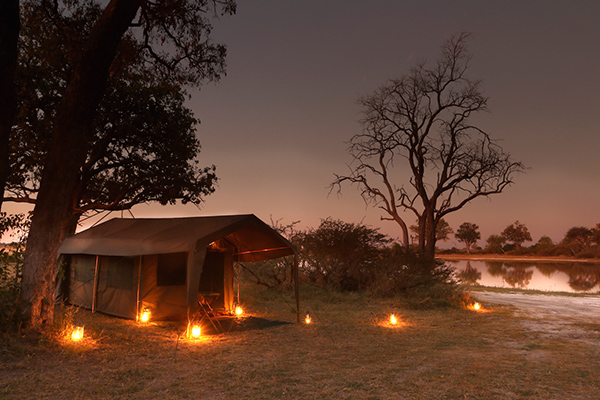 Northern Highlights - Camp in der Wildnis