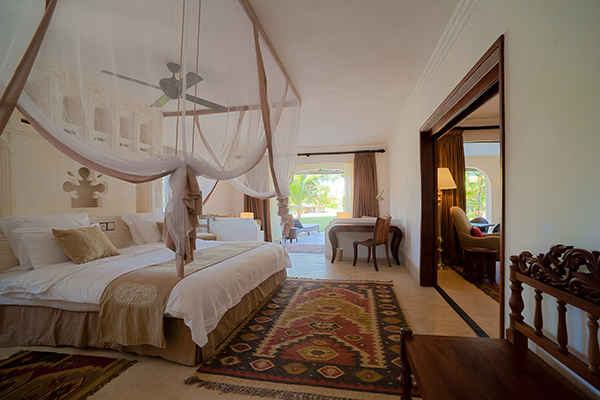 Swahili Beach Resort, Zimmerbeispiel Suite