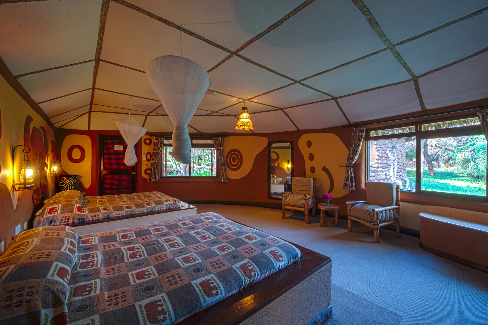 Amboseli Sopa Lodge - Standard Zimmer