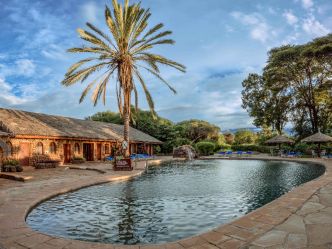 Amboseli Sopa Lodge - Swimming Pool Amboseli Sopa Lodge - Swimming Pool