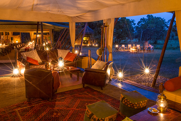 Elephant Pepper Camp - Lounge Bereich
