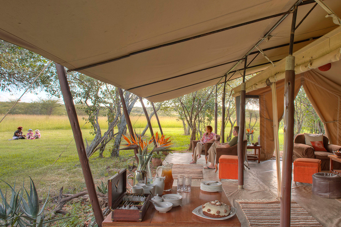 Encounter Mara Camp - Lounge