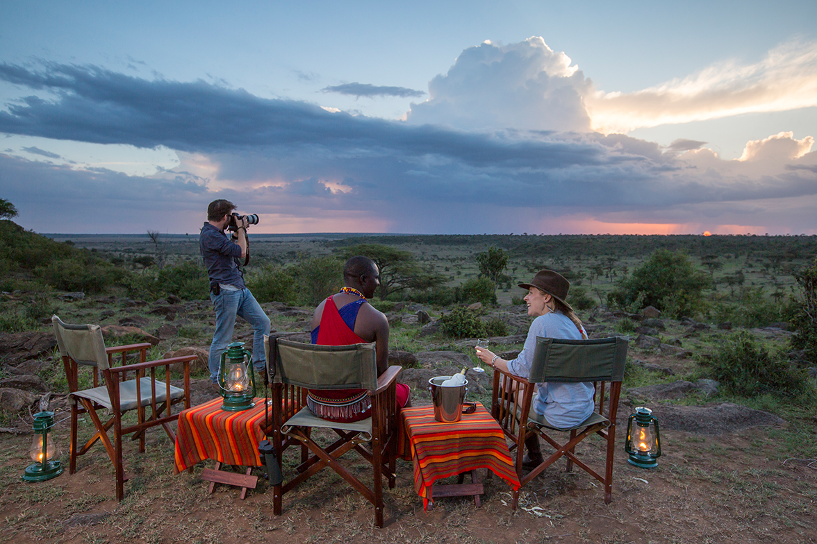 Encounter Mara Camp - Sundowner