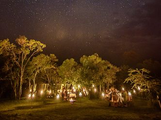 Encounter Mara Camp - Bush Dinner Encounter Mara Camp - Bush Dinner