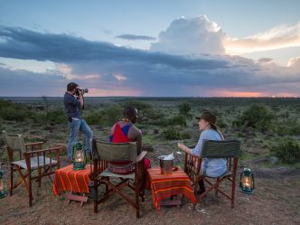 Encounter Mara Camp - Sundowner Encounter Mara Camp - Sundowner