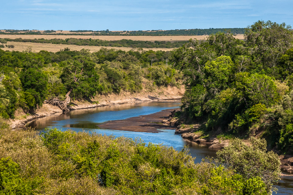 Entim Mara - Aussicht auf den Mara River