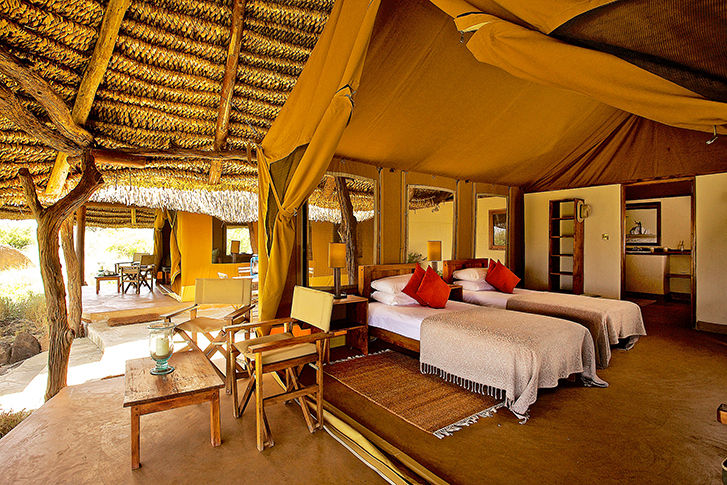 Lewa Safari Camp - Familien-Zelt