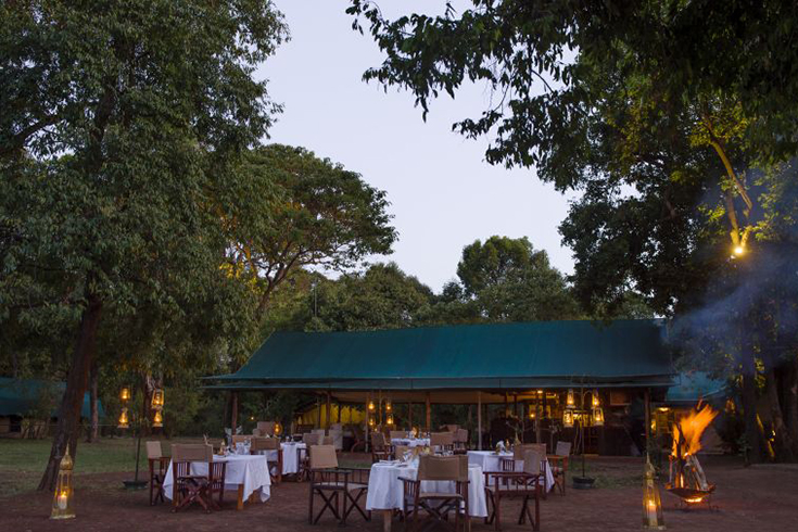 Little Govenors' Camp - Dinner unter freiem Himmel