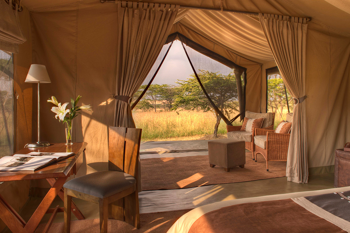 Naboisho Camp - Zelt Zimmer